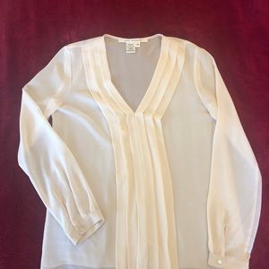 Beautiful Long Sleeve Ivory Max Studio Top